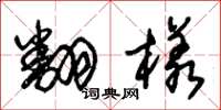 朱锡荣翻样草书怎么写