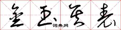 曾庆福金玉其表草书怎么写