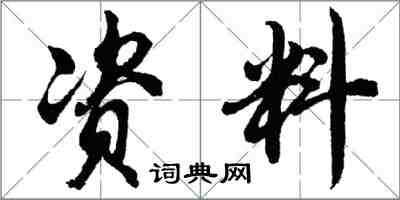 胡问遂资料行书怎么写