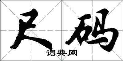 胡问遂尺码行书怎么写