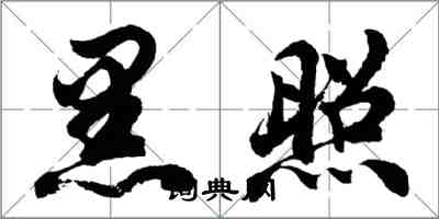 胡问遂黑照行书怎么写