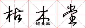 王冬龄枯木堂草书怎么写