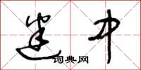 王冬龄迷中草书怎么写