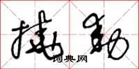 王冬龄挠动草书怎么写