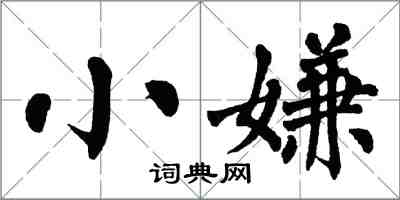 翁闿运小嫌楷书怎么写