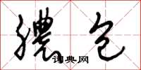 王冬龄脓包草书怎么写