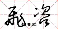 王冬龄飞咨草书怎么写