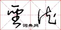 王冬龄圣德草书怎么写