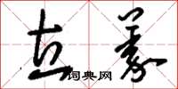 刘少英立义草书怎么写