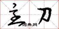 刘少英主刀草书怎么写