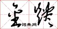 刘少英金烬草书怎么写