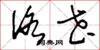 刘少英洛花草书怎么写