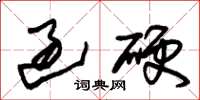 朱锡荣过硬草书怎么写