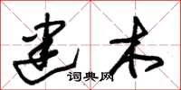 朱锡荣建木草书怎么写