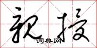 梁锦英亲授草书怎么写