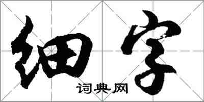 胡问遂细字行书怎么写