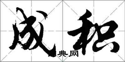 胡问遂成积行书怎么写