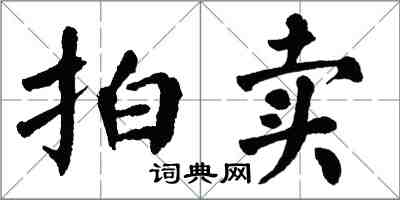 翁闿运拍卖楷书怎么写