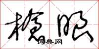 王冬龄枪眼草书怎么写