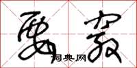 王冬龄要窍草书怎么写