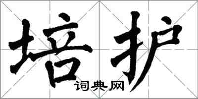 翁闿运培护楷书怎么写