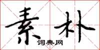 周炳元素朴楷书怎么写