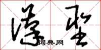 刘少英汉圣草书怎么写