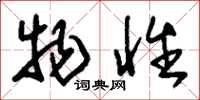 刘少英物性草书怎么写
