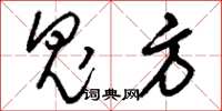 刘少英鬼方草书怎么写