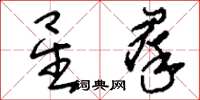 刘少英星群草书怎么写