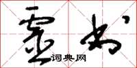 刘少英灵书草书怎么写