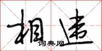段相林相违行书怎么写