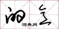 朱锡荣的意草书怎么写