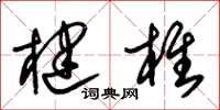 朱锡荣楗椎草书怎么写
