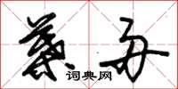朱锡荣叶舟草书怎么写