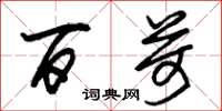 朱锡荣百苛草书怎么写