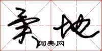 朱锡荣异地草书怎么写