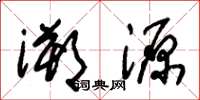 朱锡荣溯源草书怎么写