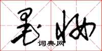 朱锡荣墨妆草书怎么写