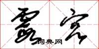 朱锡荣霞宫草书怎么写