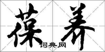 胡问遂葆养行书怎么写