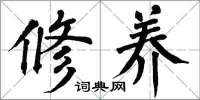 翁闿运修养楷书怎么写