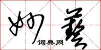 王冬龄妙艺草书怎么写