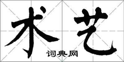 翁闿运术艺楷书怎么写