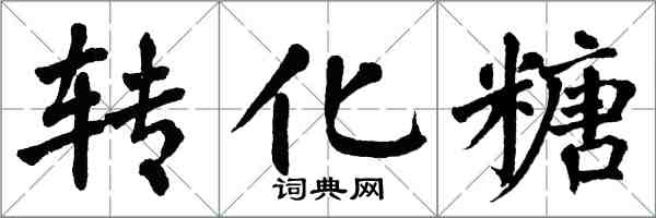 翁闿运转化糖楷书怎么写