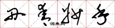 刘少英丹青妙手草书怎么写