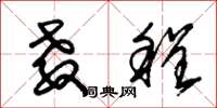 朱锡荣教程草书怎么写