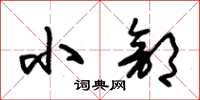 朱锡荣小部草书怎么写