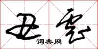 朱锡荣丑虐草书怎么写