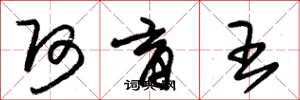 朱锡荣阿育王草书怎么写